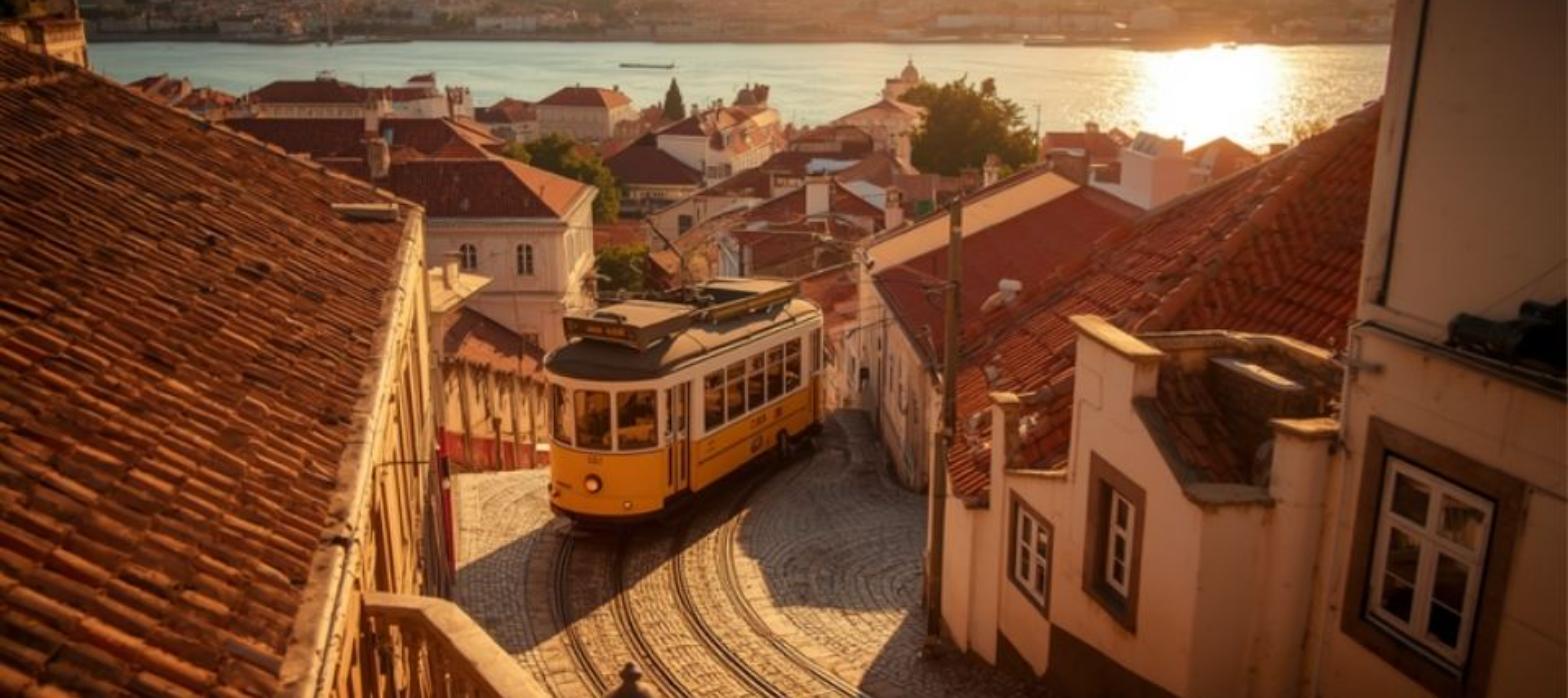 Lissabon bei Sonnenuntergang - die Fuehrungsduo-Story von remoteSalesForce.asia